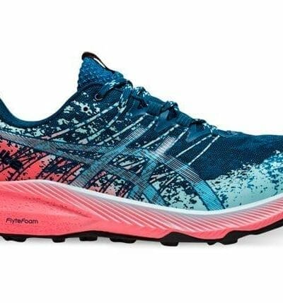 Fitness Mania - Asics Fuji Lite 2 Womens Deep Sea Teal Pure Silver