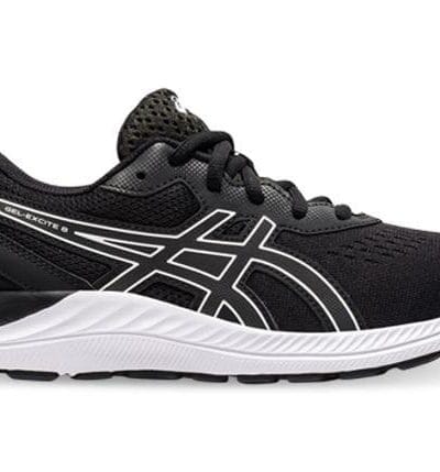 Fitness Mania - Asics Gel-Excite 8 (Gs) Kids Black White