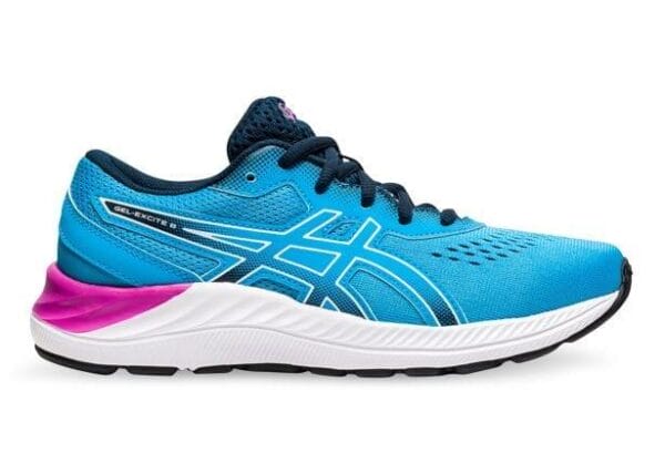 Fitness Mania - Asics Gel-Excite 8 (Gs) Kids Digital Aqua White