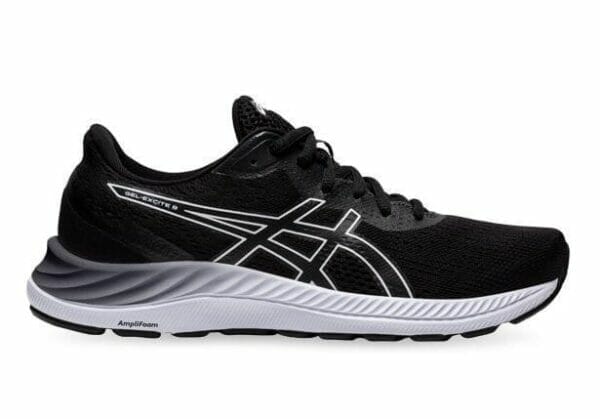 Fitness Mania - Asics Gel-Excite 8 Womens (D) Womens Black White