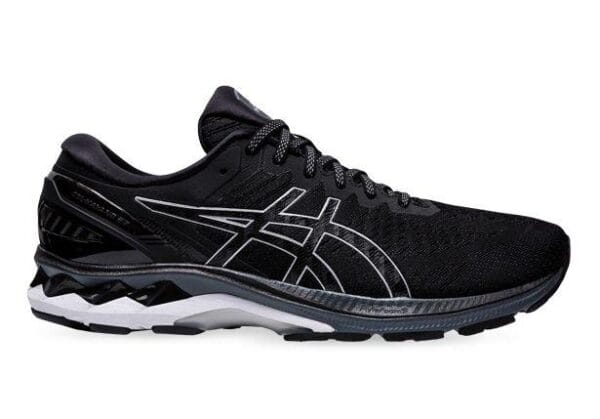 Fitness Mania - Asics Gel Kayano 27 (2E) Mens Black Pure Silver