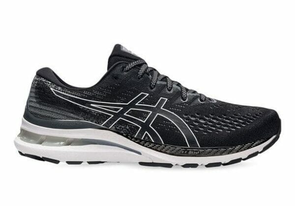 Fitness Mania - Asics Gel-Kayano 28 (2E) Mens Black White