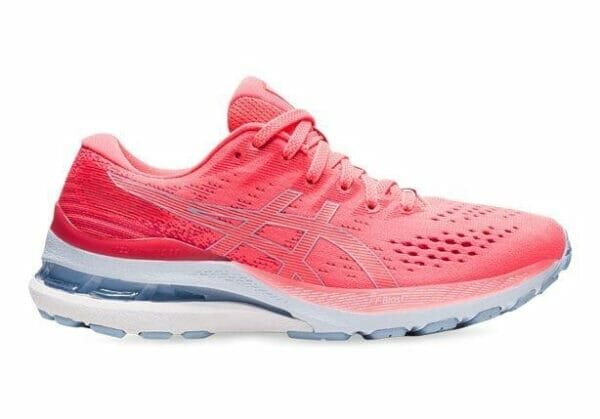 Fitness Mania - Asics Gel-Kayano 28 Womens Blazing Coral Mist