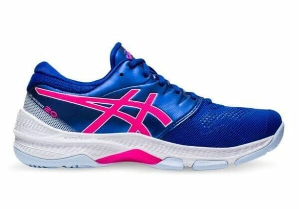 Fitness Mania - Asics Gel Netburner 20 Womens Asics Blue Pink Glo