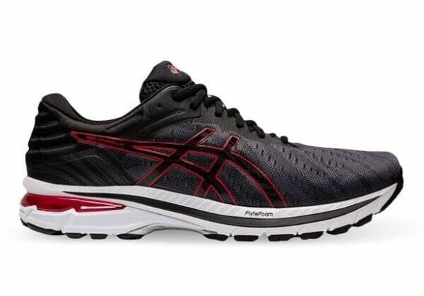 Fitness Mania - Asics Gel-Pursue 7 (2E) Mens Black Electric Red