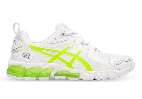 Fitness Mania - Asics Gel-Quantum 180 6 Womens White Hazard Green