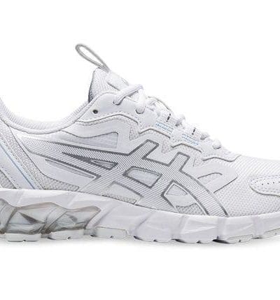 Fitness Mania - Asics Gel-Quantum 90 Womens White Pure Silver