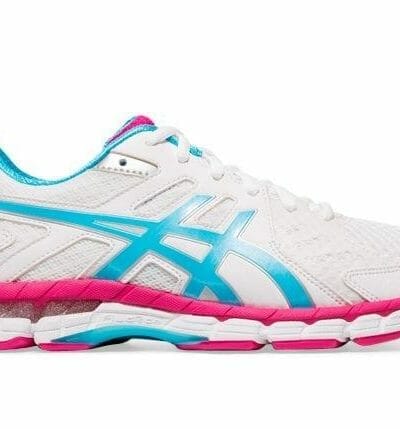 Fitness Mania - Asics Gel-Rink Scorcher 4 (D) Womens White Aquarium