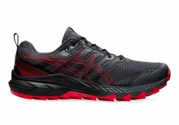 Fitness Mania - Asics Gel-Trabuco 9 Mens Carrier Grey Electric Red