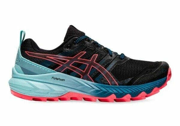 Fitness Mania - Asics Gel-Trabuco 9 Womens Black Blazing Coral