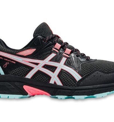 Fitness Mania - Asics Gel-Venture 8 Womens Black Clear Blue