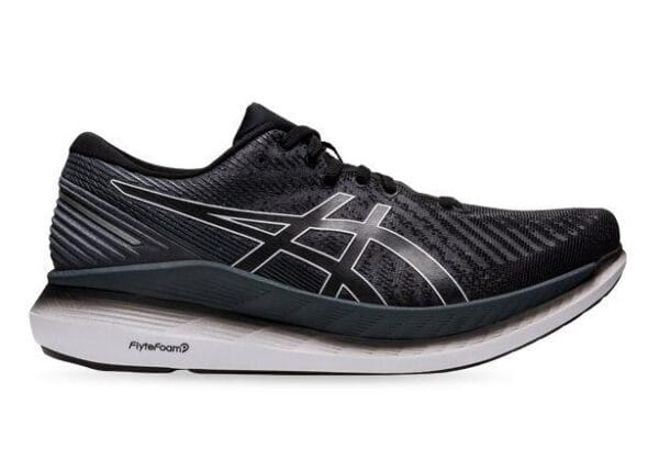 Fitness Mania - Asics Glideride 2 (2E) Mens Black Carrier Grey