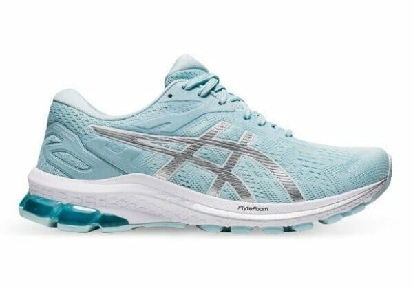 Fitness Mania - Asics Gt-1000 10 Womens Aqua Angel Pure Silver