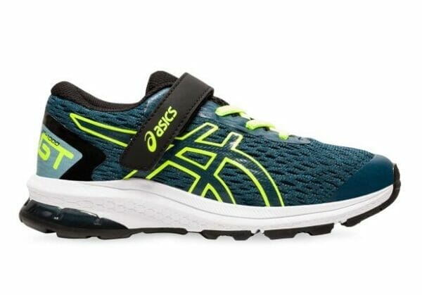 Fitness Mania - Asics Gt 1000 9 (Ps) Kids Magnetic Blue Safety Yellow
