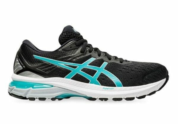 Fitness Mania - Asics Gt-2000 9 (D) Womens Black Techno Cyan