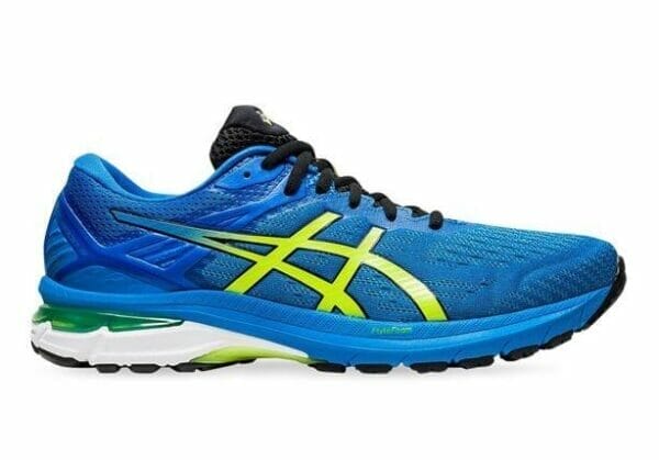 Fitness Mania - Asics Gt-2000 9 Mens Directoire Blue Lime Zest