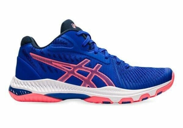 Fitness Mania - Asics Netburner Ballistic Ff Mt 2 Womens Lapis Lazuli Blue Blazing Coral