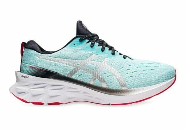 Fitness Mania - Asics Novablast 2 Mens Clear Blue White