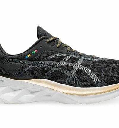Fitness Mania - Asics Novablast Mens Black Graphite Grey