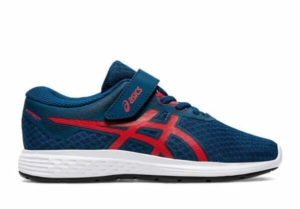 Fitness Mania - Asics Patriot 11 (Ps) Kids  Mako Blue Classic Red