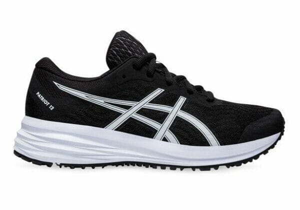 Fitness Mania - Asics Patriot 12 (Gs) Kids Black White