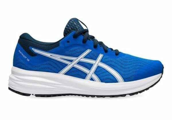 Fitness Mania - Asics Patriot 12 (Gs) Kids Electric Blue White