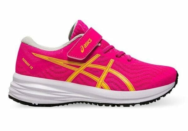 Fitness Mania - Asics Patriot 12 (Ps) Kids Pink Glo White