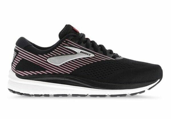 Fitness Mania - Brooks Addiction 14 (2E) Womens Black Hot Pink Silver