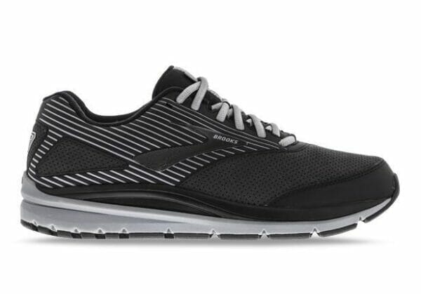 Fitness Mania - Brooks Addiction Walker Suede 2 (2E)  Mens Black Primer Black