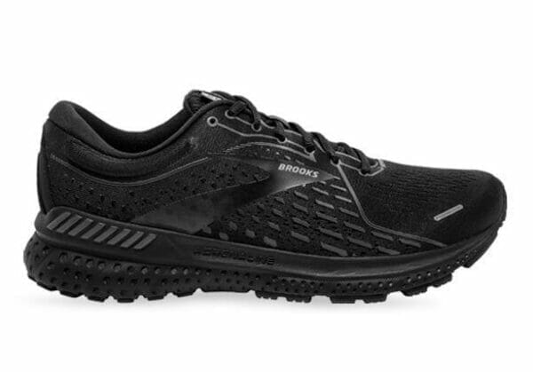 Fitness Mania - Brooks Adrenaline Gts 21 (4E) Mens Black Black Ebony