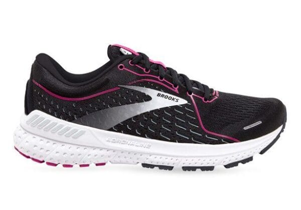 Fitness Mania - Brooks Adrenaline Gts 21 (D) Womens Black Raspberry Ebony