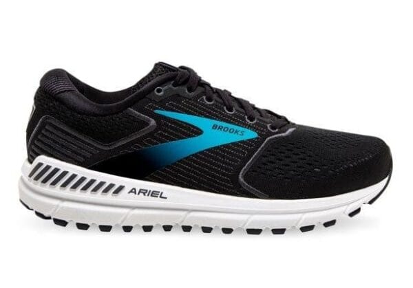 Fitness Mania - Brooks Ariel 20 (2E) Womens Black Ebony Blue