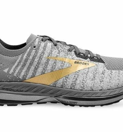 Fitness Mania - Brooks Bedlam 2 Mens Grey White Gold