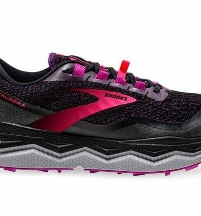Fitness Mania - Brooks Caldera 5 Womens Black Fushia Purple