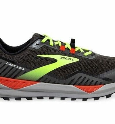 Fitness Mania - Brooks Cascadia 15 Mens Black Raven Cherry Tom