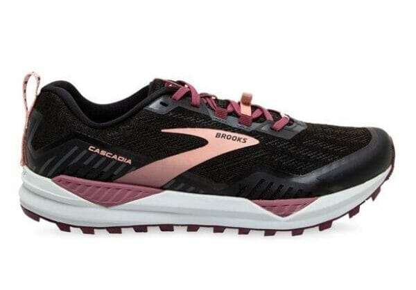 Fitness Mania - Brooks Cascadia 15 Womens Black Ebony Coral Cloud