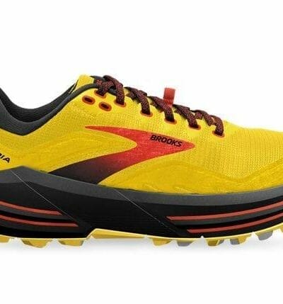 Fitness Mania - Brooks Cascadia 16 Mens Yellow Black Grenadine