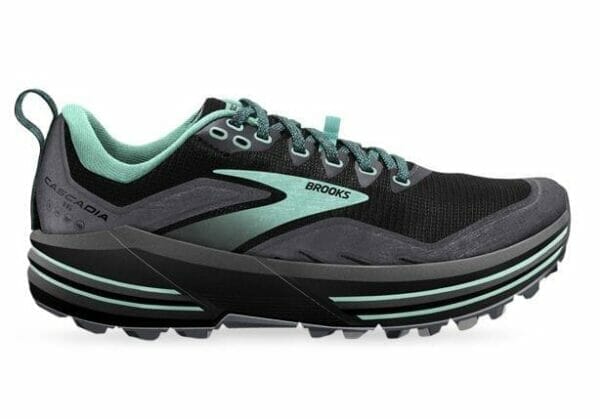 Fitness Mania - Brooks Cascadia 16 Womens Black Ebony Yucca