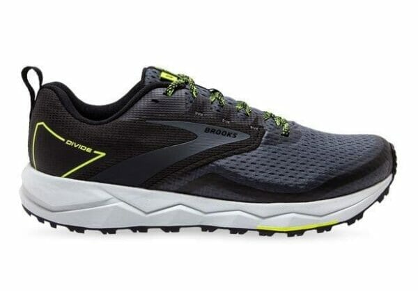 Fitness Mania - Brooks Divide 2 Mens Black Ebony Nightlife