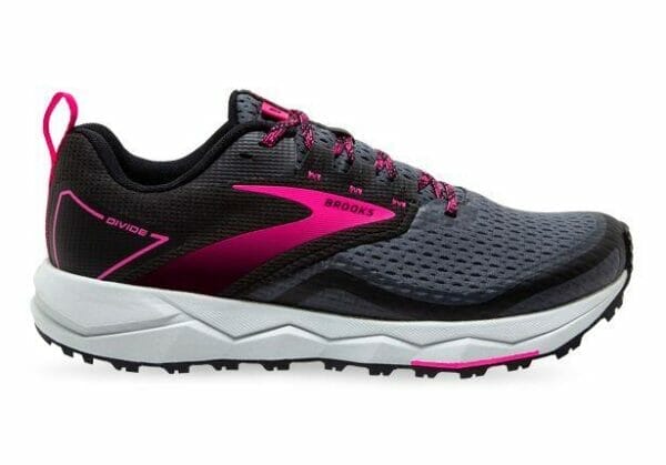 Fitness Mania - Brooks Divide 2 Womens Black Ebony Pink