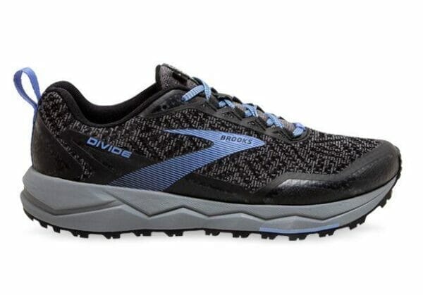 Fitness Mania - Brooks Divide Womens Grey Blk Cornflower Blue