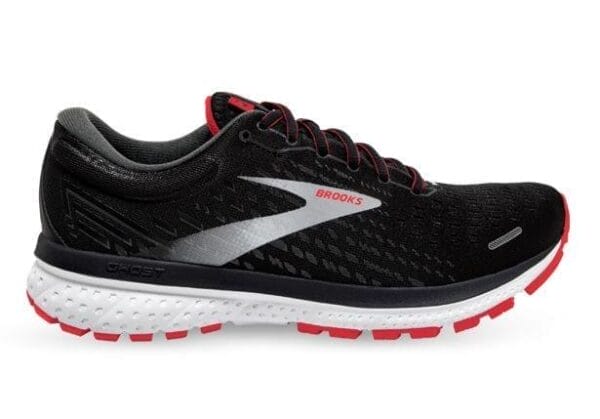 Fitness Mania - Brooks Ghost 13 (2E) Mens Black Red