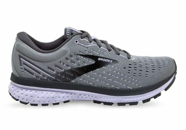 Fitness Mania - Brooks Ghost 13 (D) Womens Grey Blackened Pearl Purple