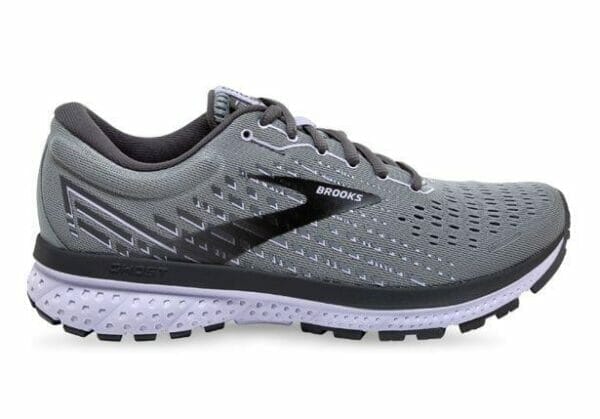 Fitness Mania - Brooks Ghost 13 Womens Grey Blackened Pearl Purple