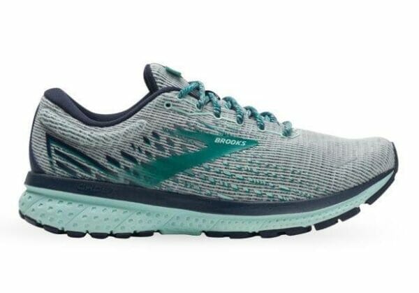 Fitness Mania - Brooks Ghost 13 Womens Pixel Grey Navy