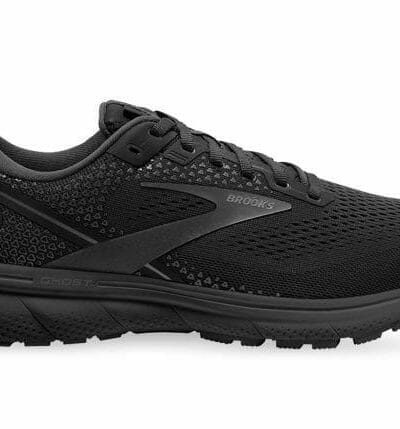 Fitness Mania - Brooks Ghost 14 (2E) Mens Black Black Ebony