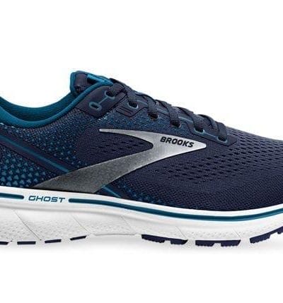 Fitness Mania - Brooks Ghost 14 Mens Navy Stellar White