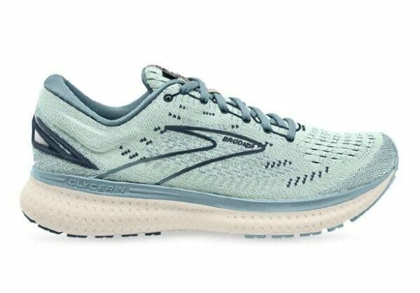 Fitness Mania - Brooks Glycerin 19 Womens Aqua Whisper White Navy