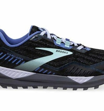 Fitness Mania - Brooks Gtx Cascadia 15 Womens Black Marlin Blue