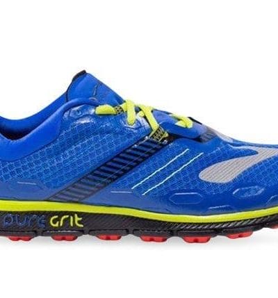 Fitness Mania - Brooks Pure Grit 5 Mens Blue Black Lime